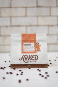 Arked Coffee Unarked decaf blend 250g bag with coffee beans